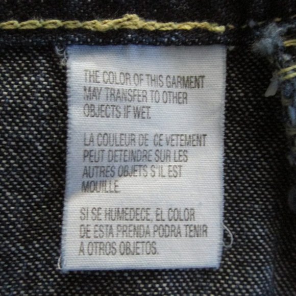 TOMMY HILFIGER WOMENS JUNIORS SIZE 5 SKIRT DARK BLUE JEAN DENIM SHORT SHIRT TAIL - Picture 10 of 10